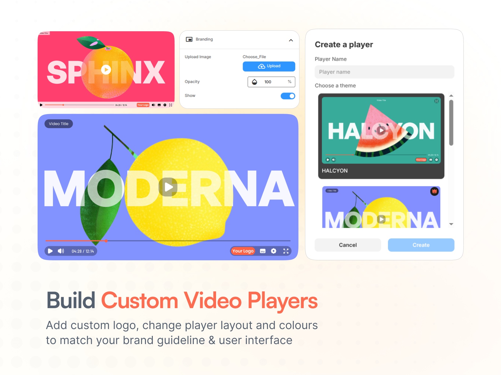 Screenshot 3 for Sato Video Player, a Framer Marketplace plugin by Porag Jyoti Gogoi.