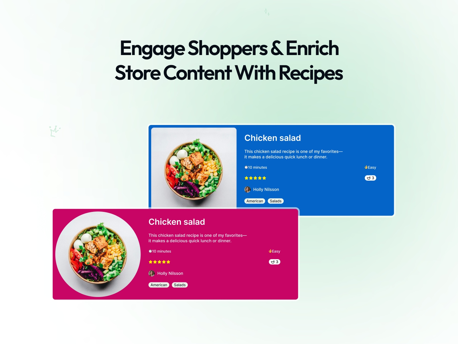 Screenshot 4 for PlumSpace: Recipes, a Framer Marketplace plugin by PlumSpace.