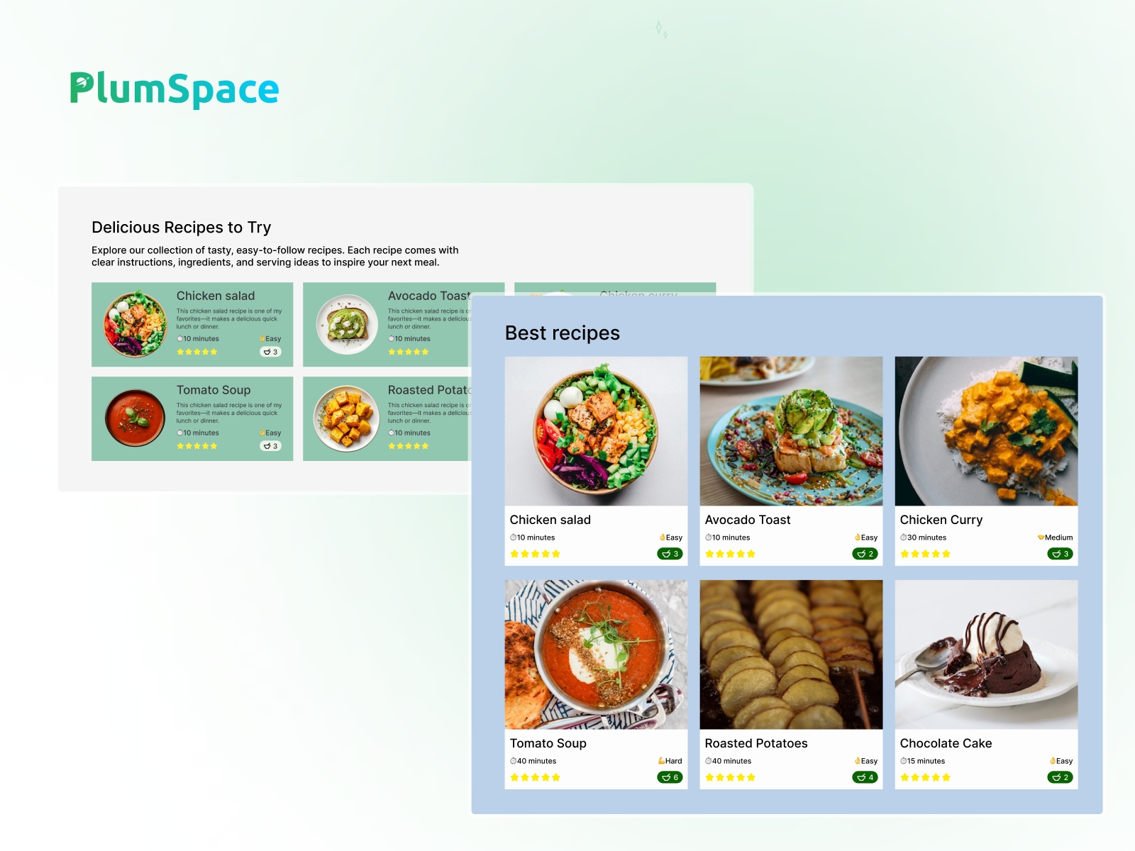 Thumbnail 1 for PlumSpace: Recipes, a Framer Marketplace template by PlumSpace.