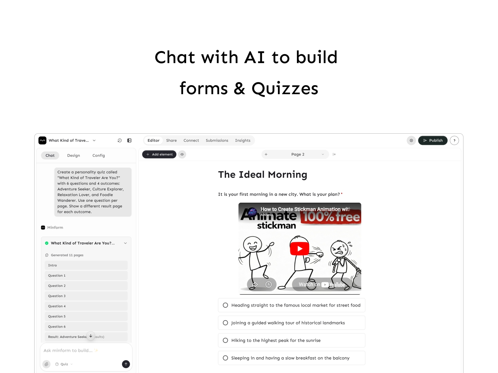 Thumbnail 2 for Minform, a Framer Marketplace template by Ashish Rawat.