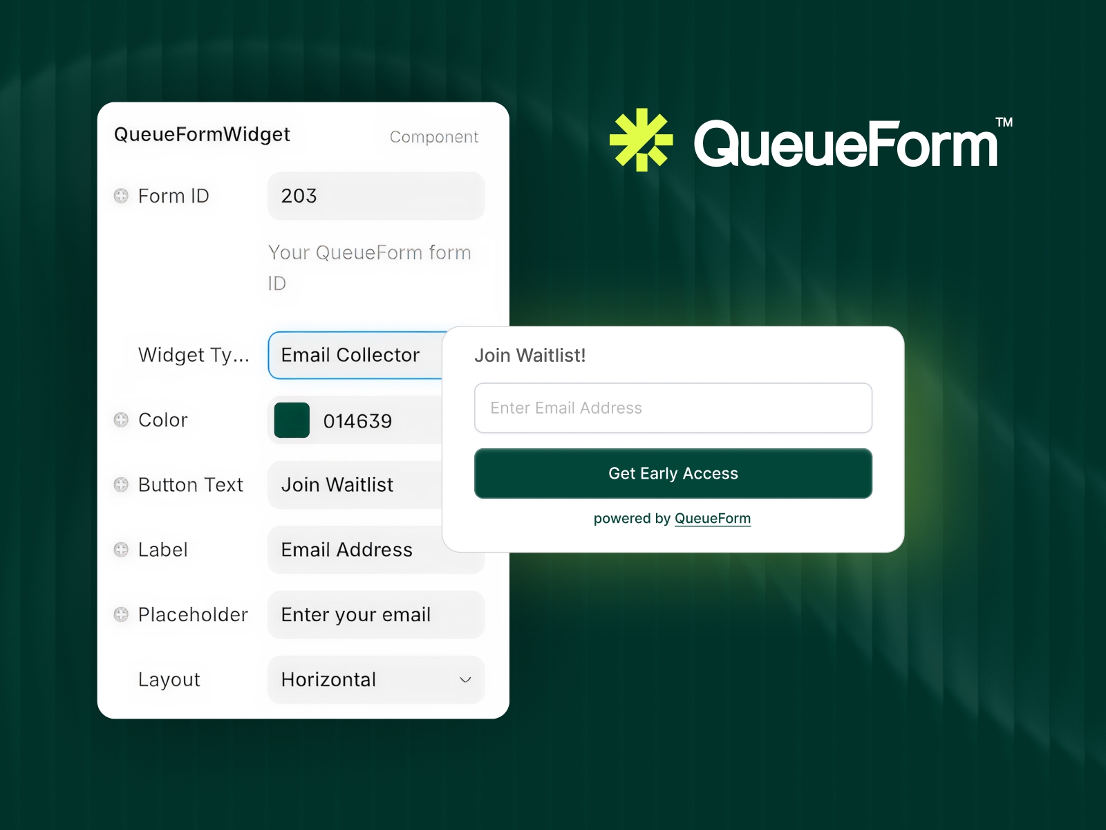 Thumbnail 1 for QueueForm, a Framer Marketplace template by Porush Puri.