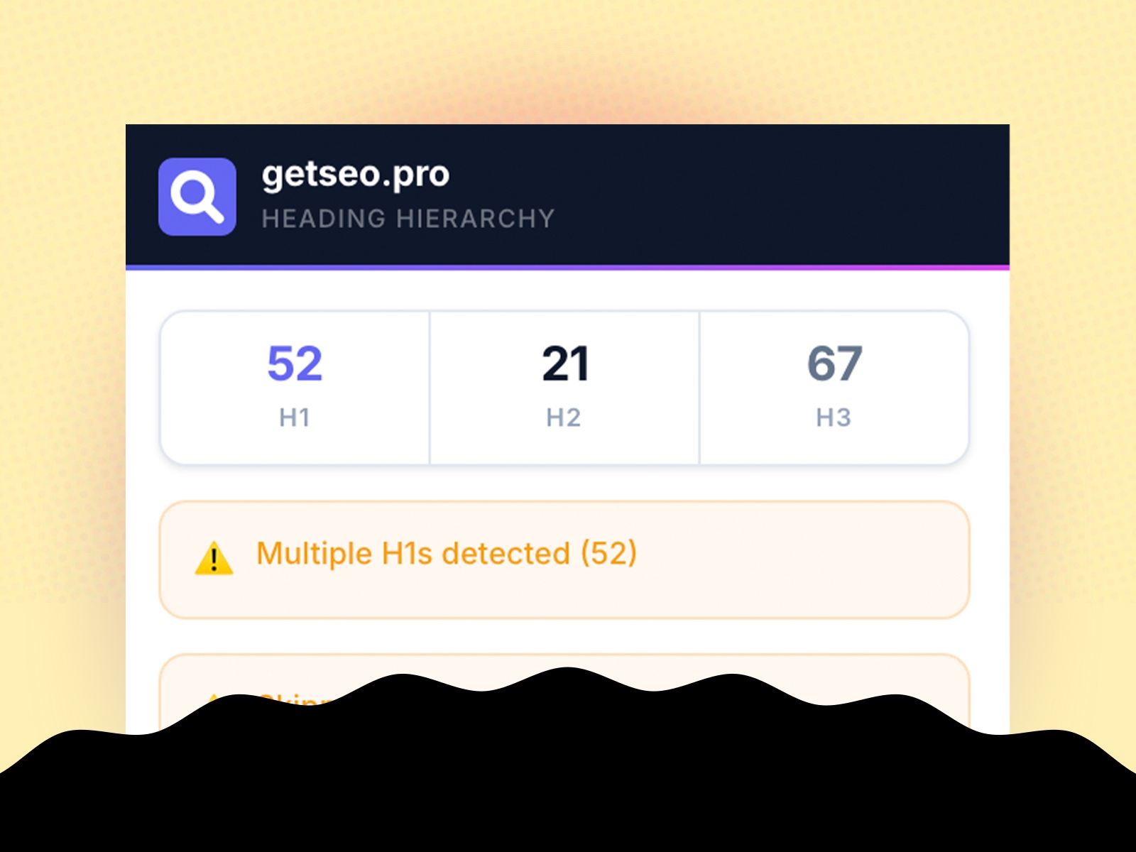 Thumbnail 1 for No.1 Heading Hierarchy Checker by getseo.pro, a Framer Marketplace template by getseo.pro _.