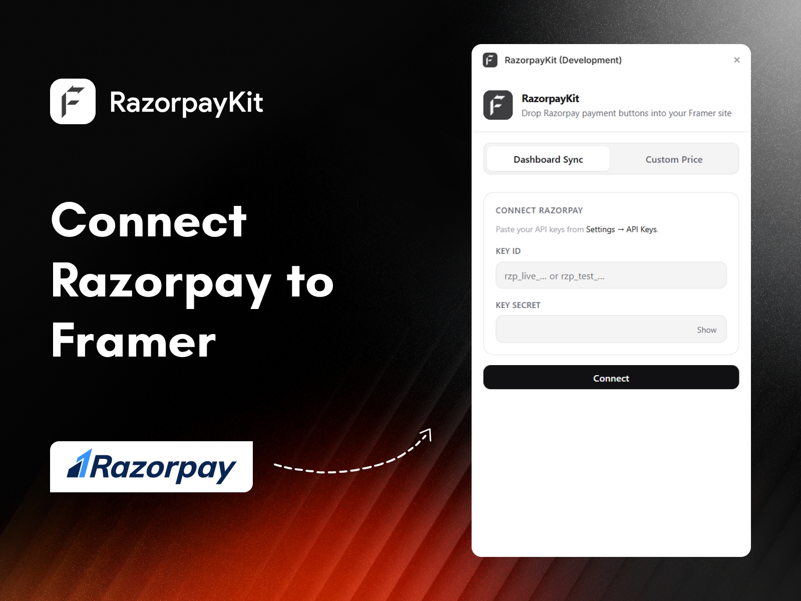 Thumbnail 1 for RazorpayKit, a Framer Marketplace plugin by FeCommerce.