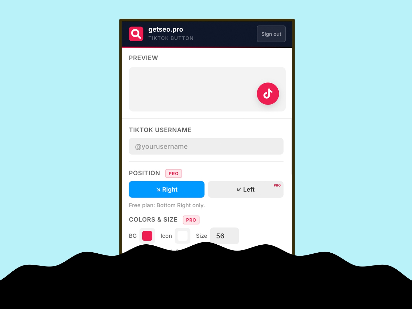 Thumbnail 2 for TikTok Button by getseo.pro, a Framer Marketplace template by getseo.pro _.