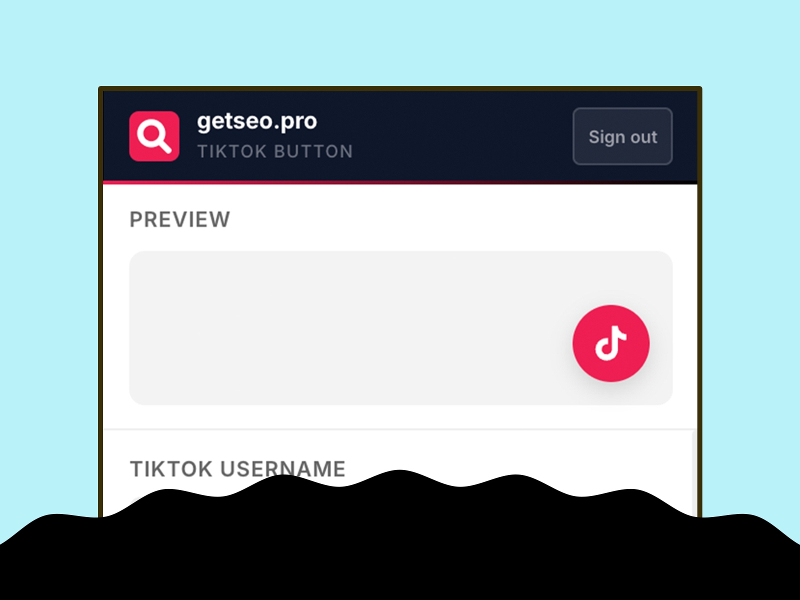 Thumbnail 1 for TikTok Button by getseo.pro, a Framer Marketplace template by getseo.pro _.