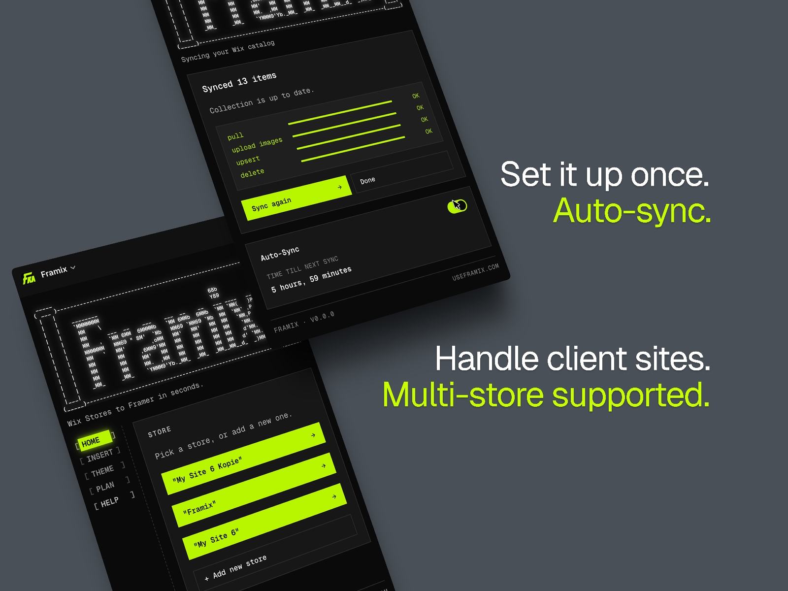 Screenshot 4 for Framix, a Framer Marketplace plugin by Tim Akihiro Heinrich.