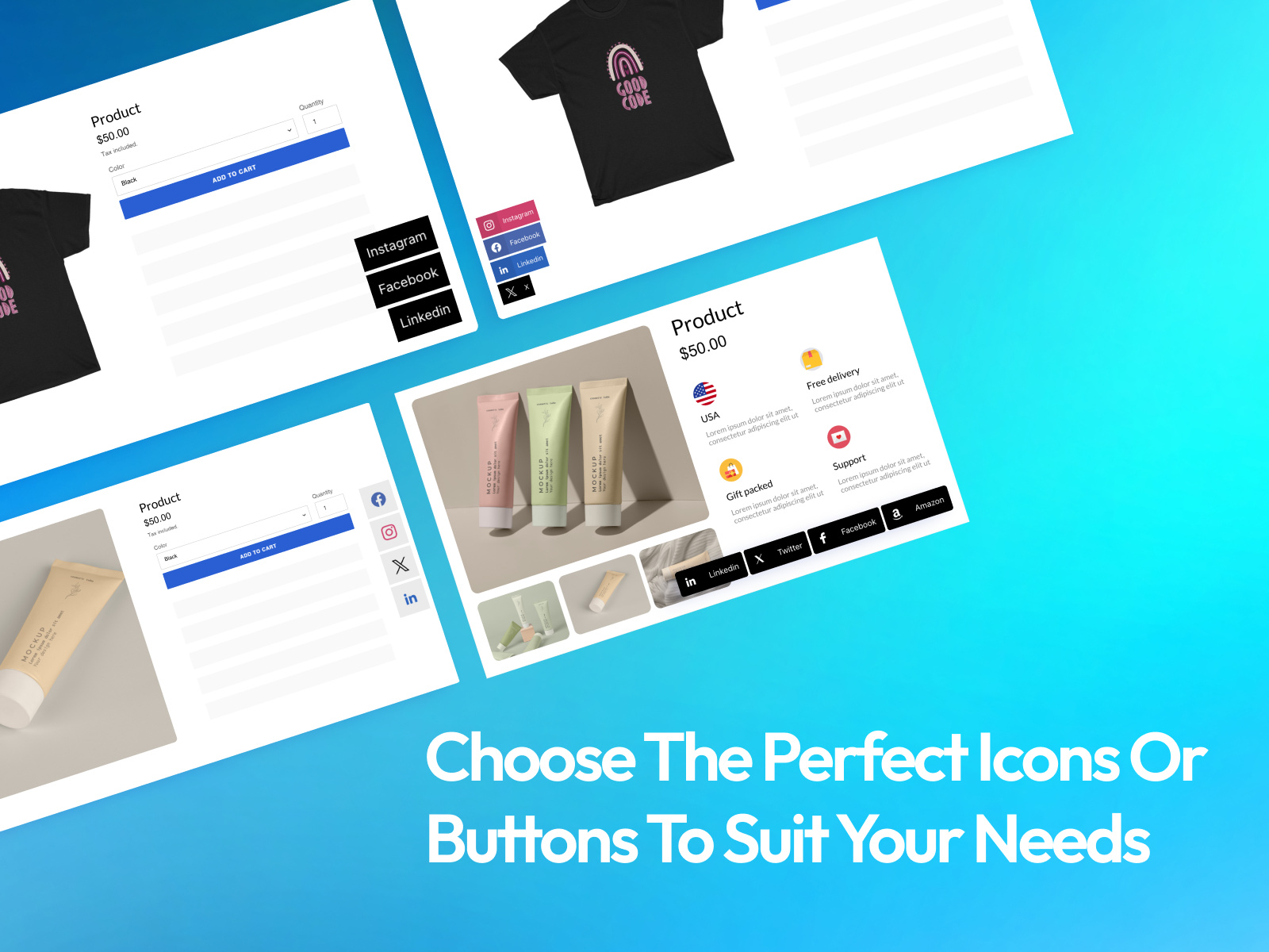 PlumSpace: Social Media Icons