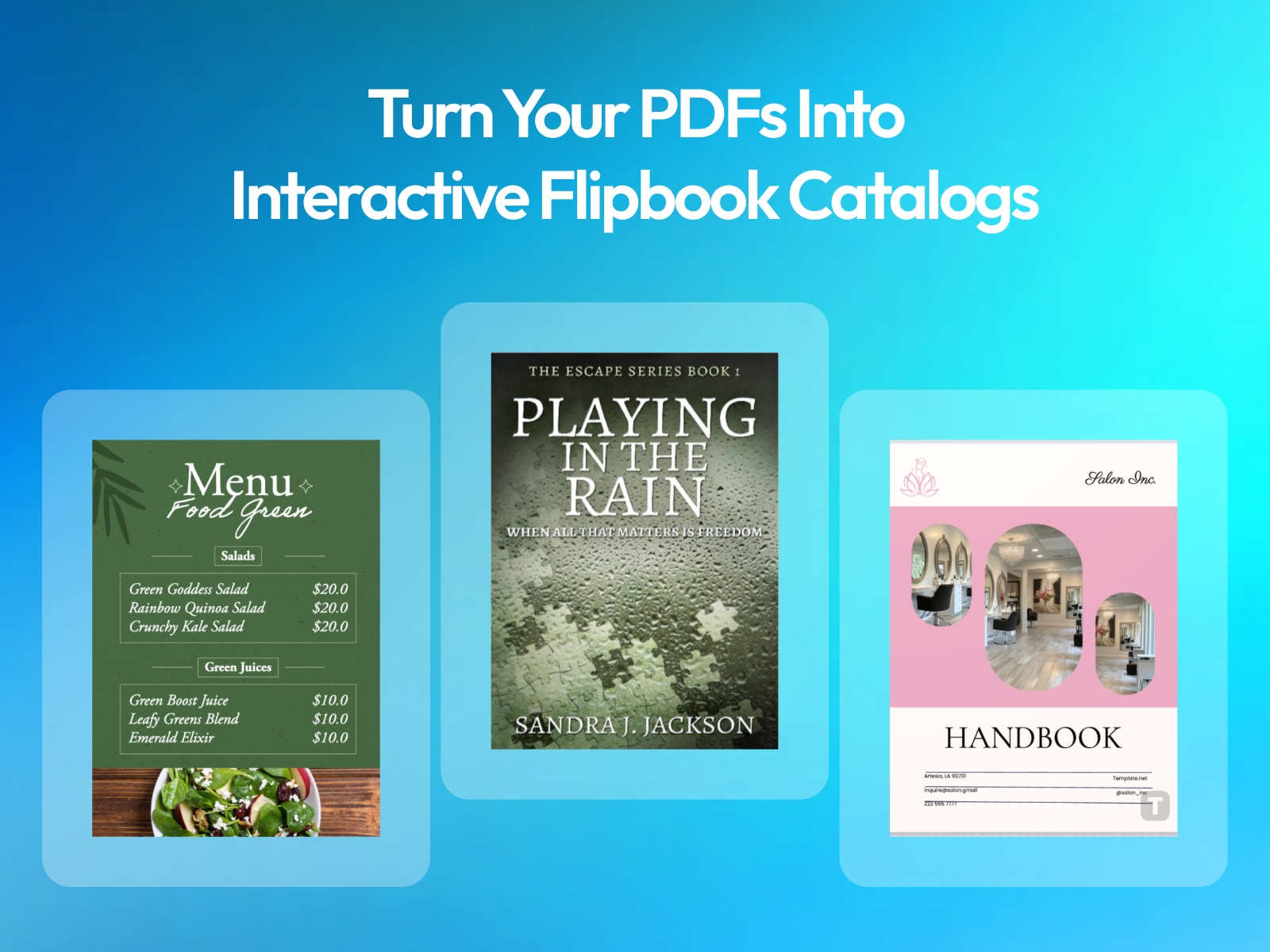 PlumSpace: PDF Catalog + Flipbook