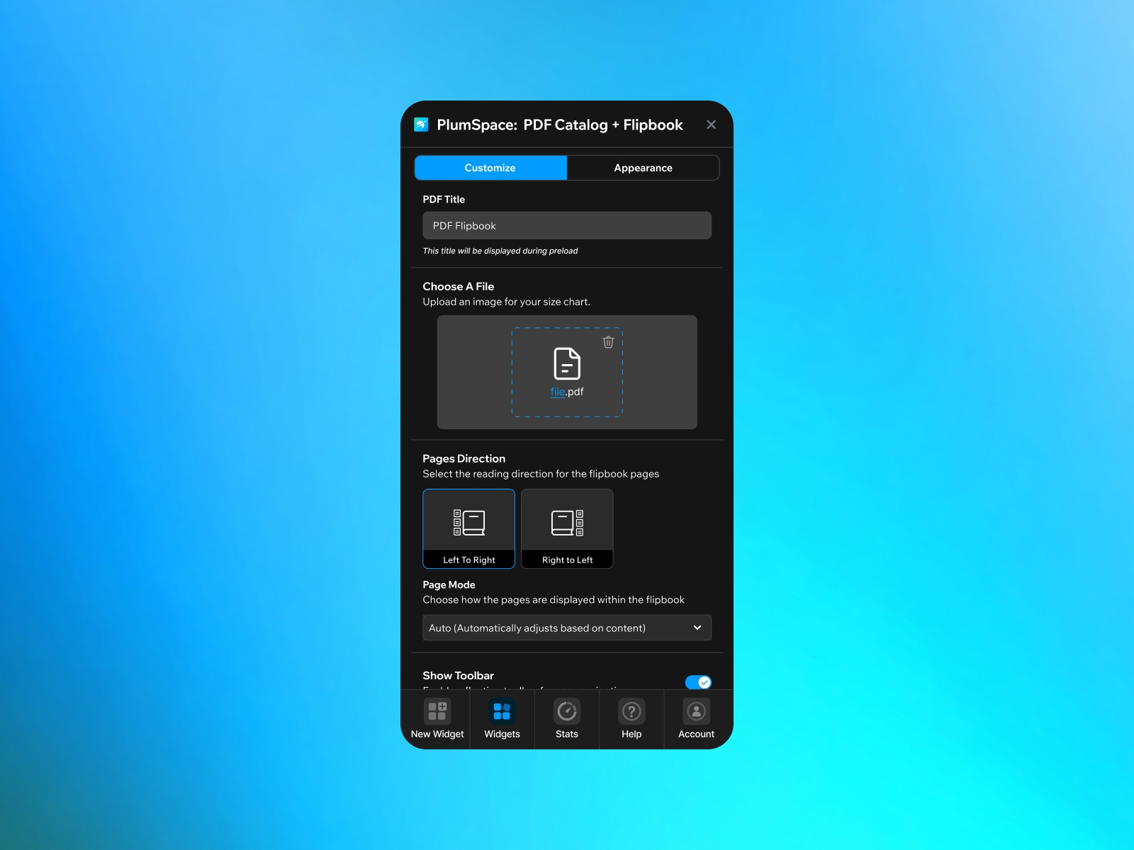 PlumSpace: PDF Catalog + Flipbook