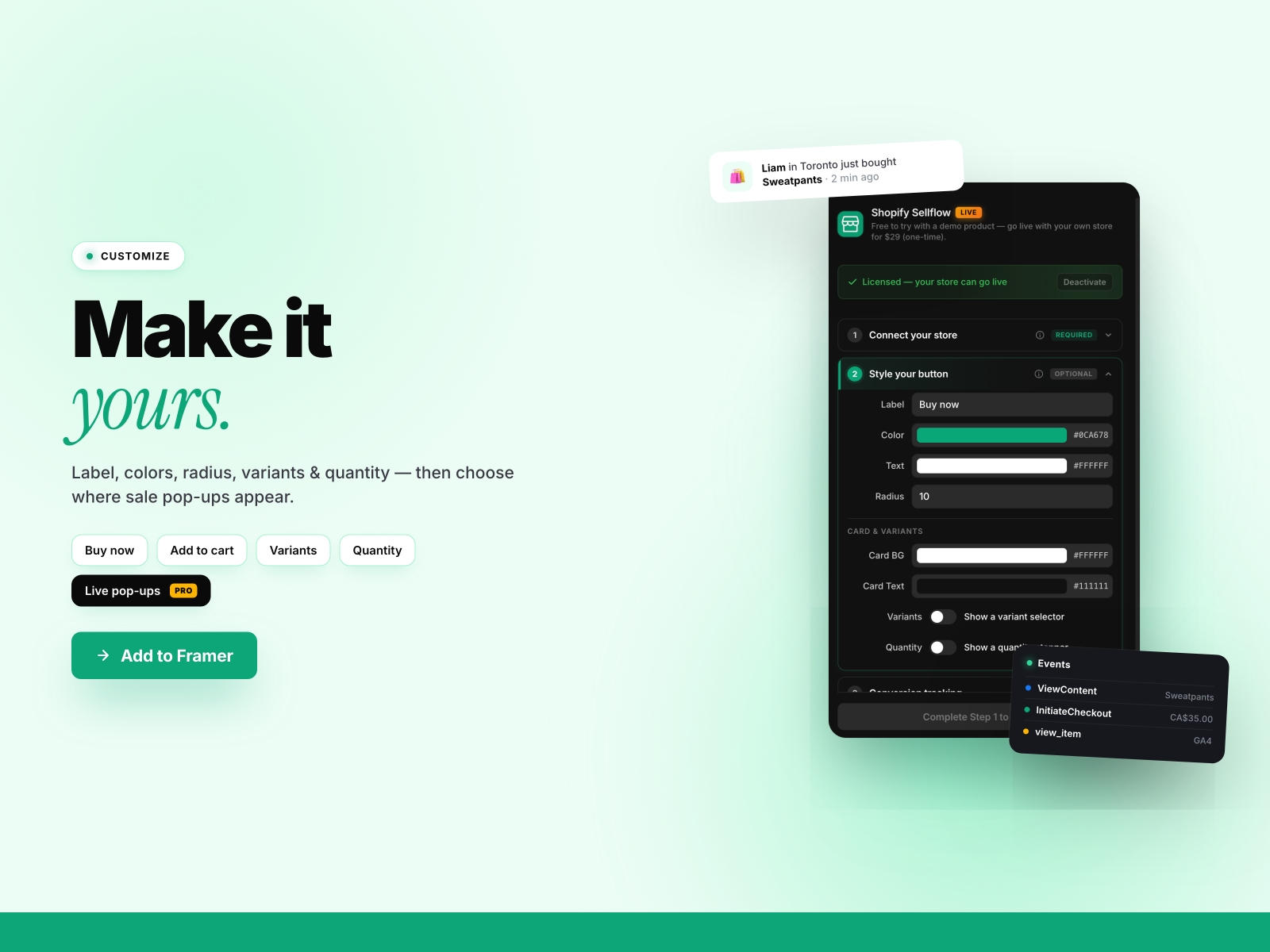 Shopify Sellflow
