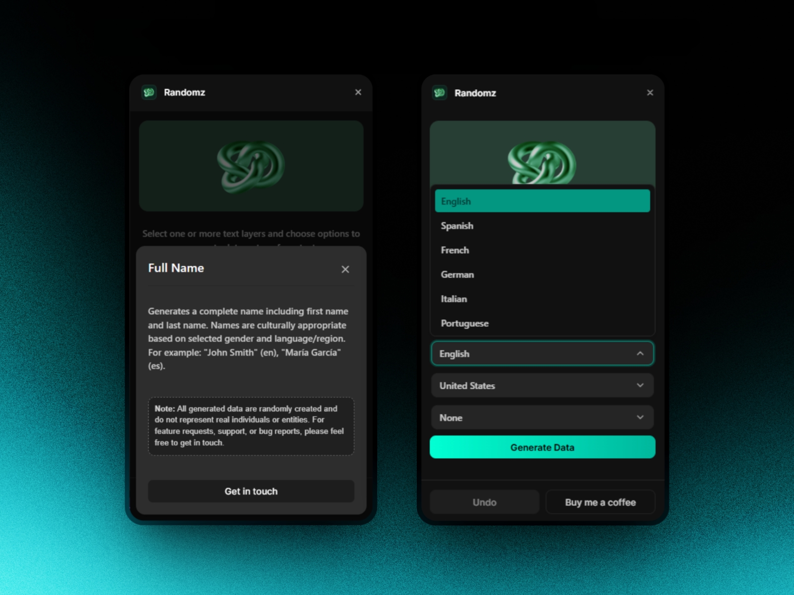 Thumbnail 1 for Randomz, a Framer Marketplace plugin by Kayode.