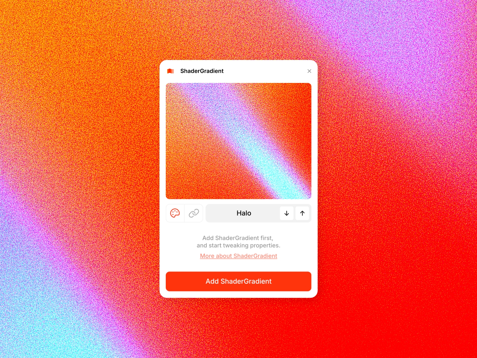 Thumbnail 1 for ShaderGradient, a Framer Marketplace template by Shader Gradient.
