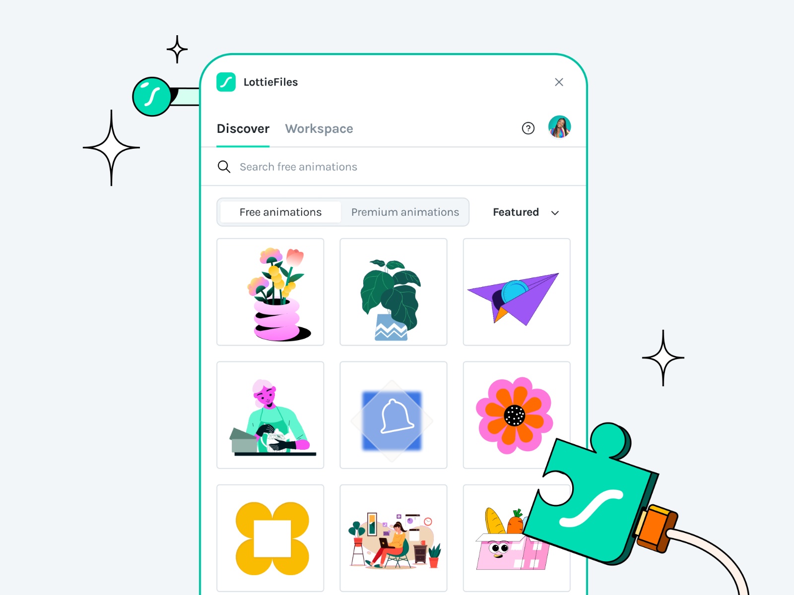 Thumbnail 2 for LottieFiles, a Framer Marketplace template by LottieFiles.
