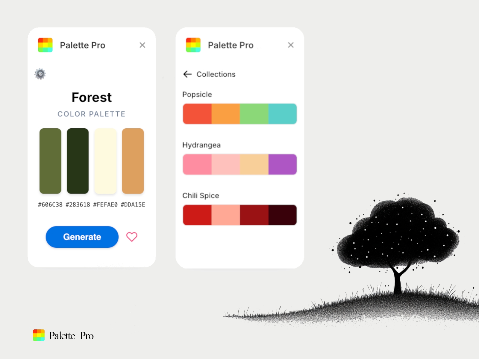 Thumbnail 1 for Palette Pro, a Framer Marketplace template by Mr King.