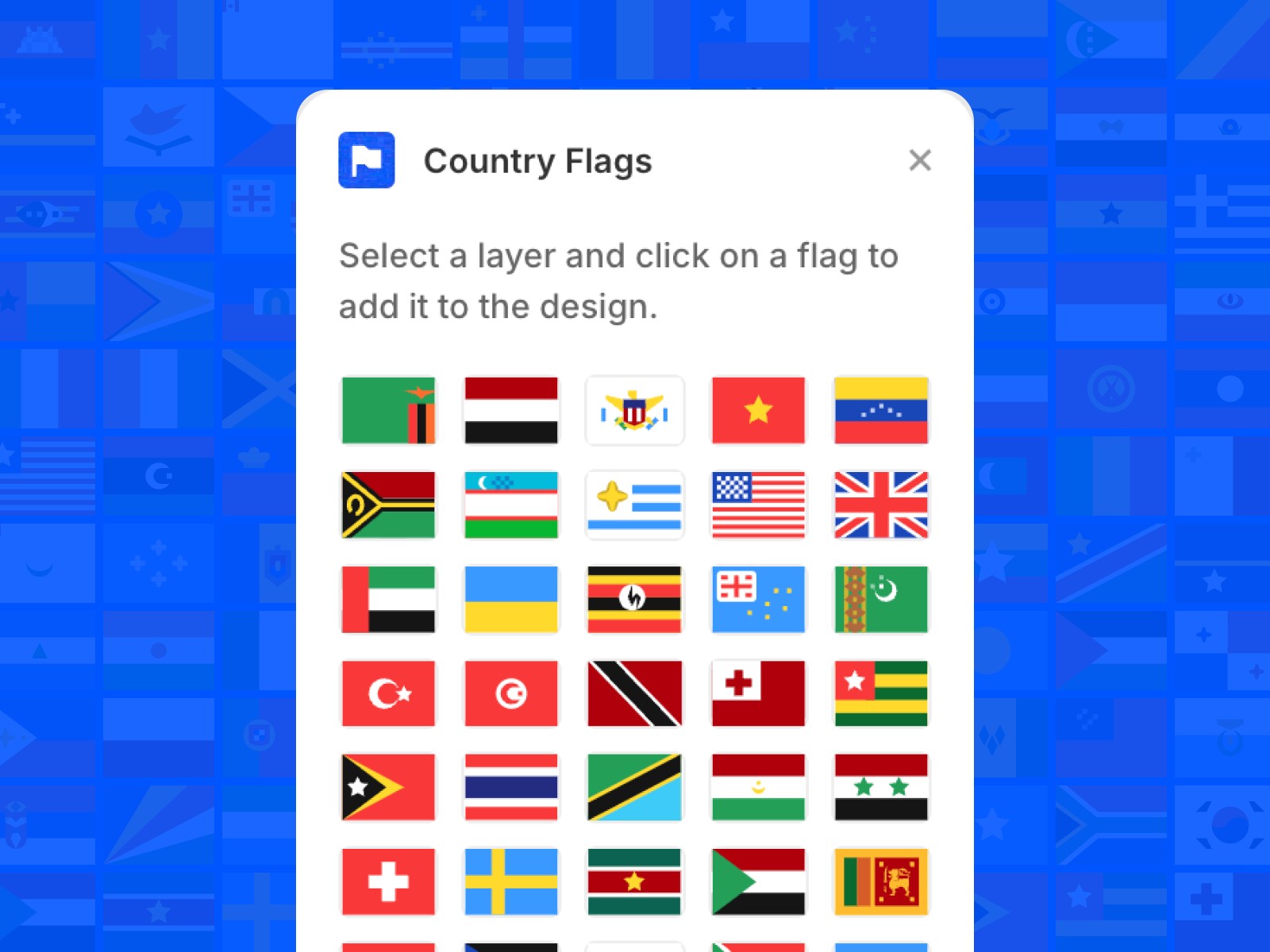Thumbnail 2 for Country Flags, a Framer Marketplace template by Certified Code.
