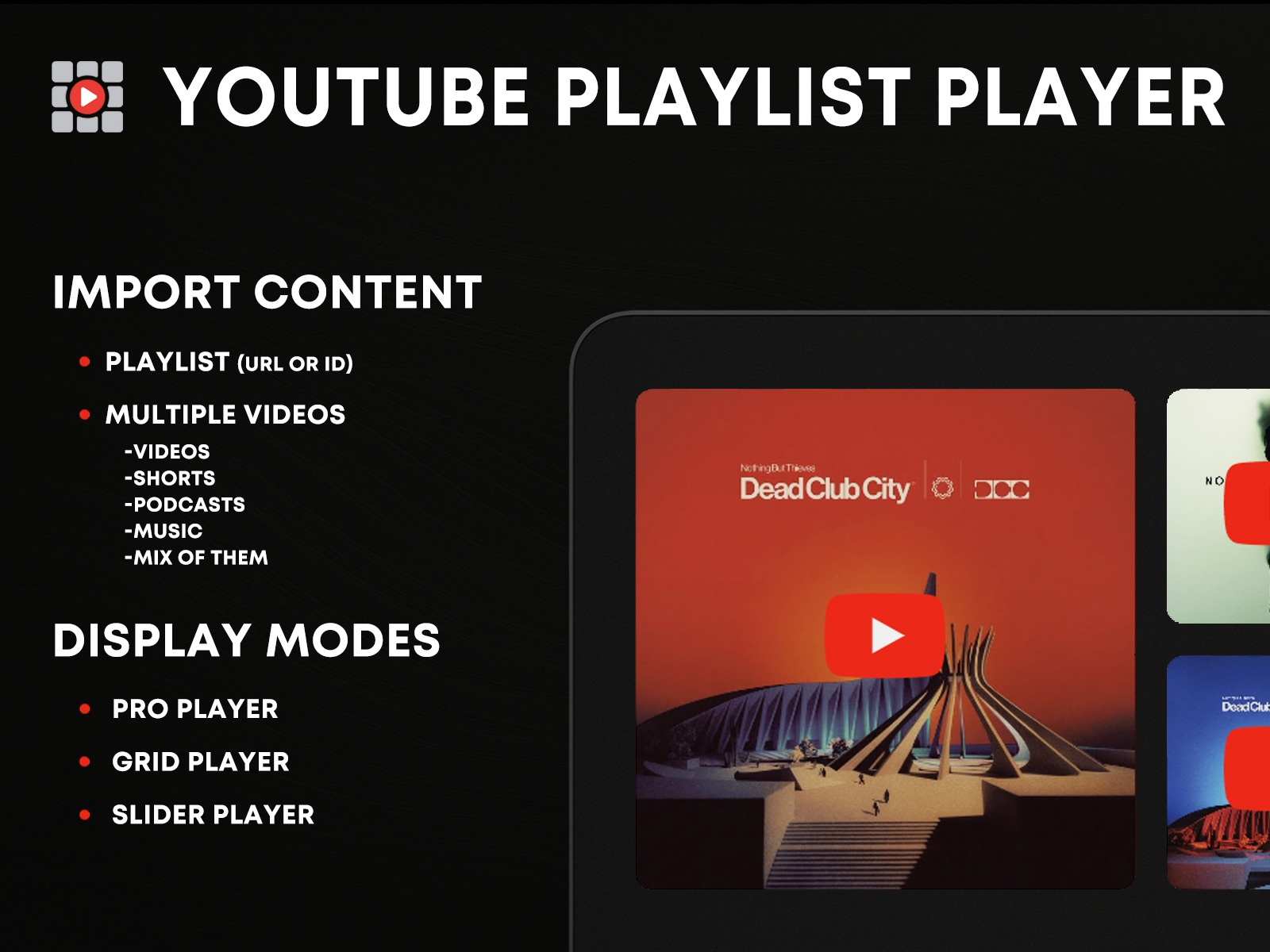 Thumbnail 1 for Youtube Playlist Player, a Framer Marketplace template by Vanyadoing.