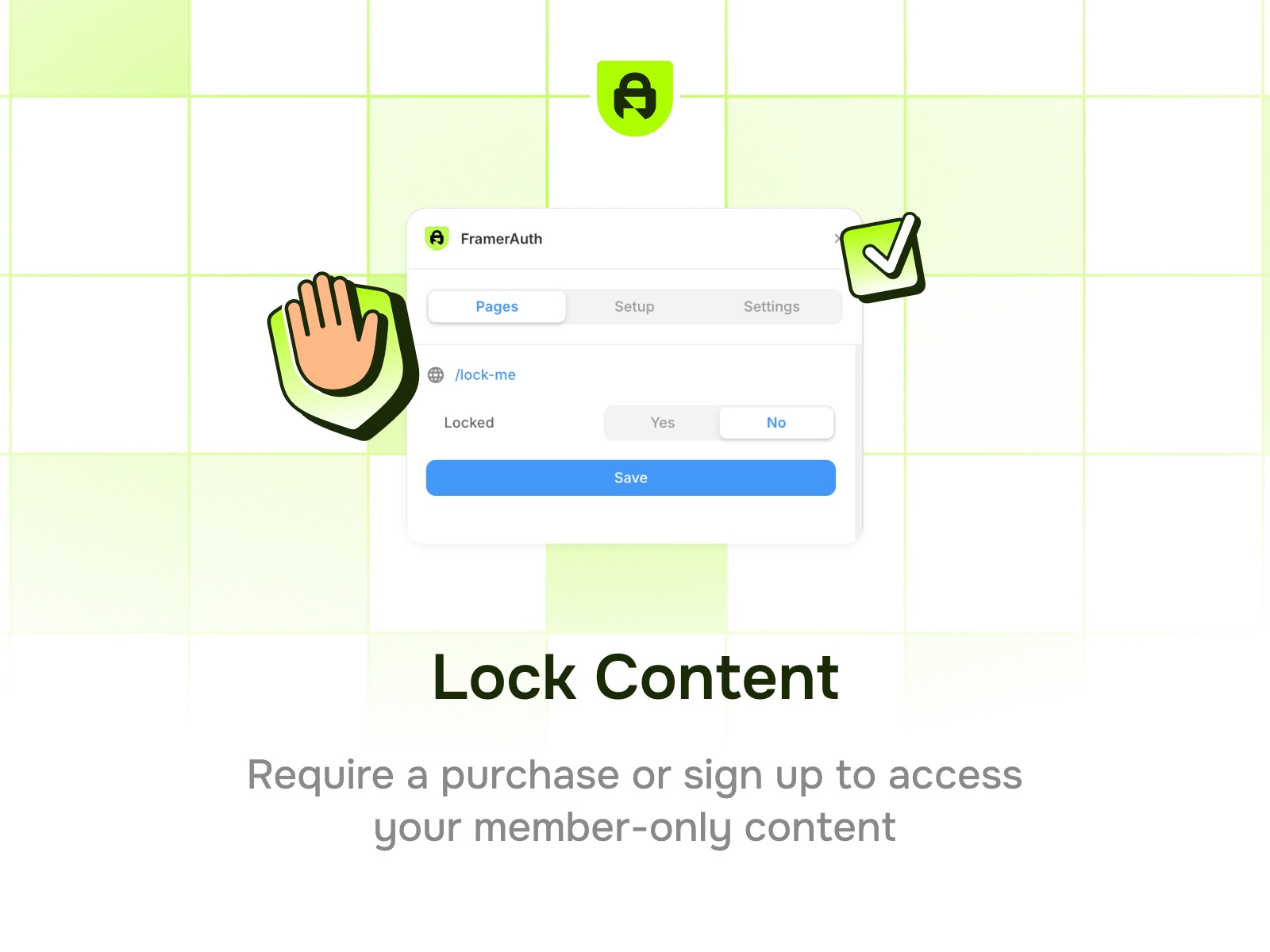 Screenshot 4 for FramerAuth, a Framer Marketplace plugin by Danny Sapio.