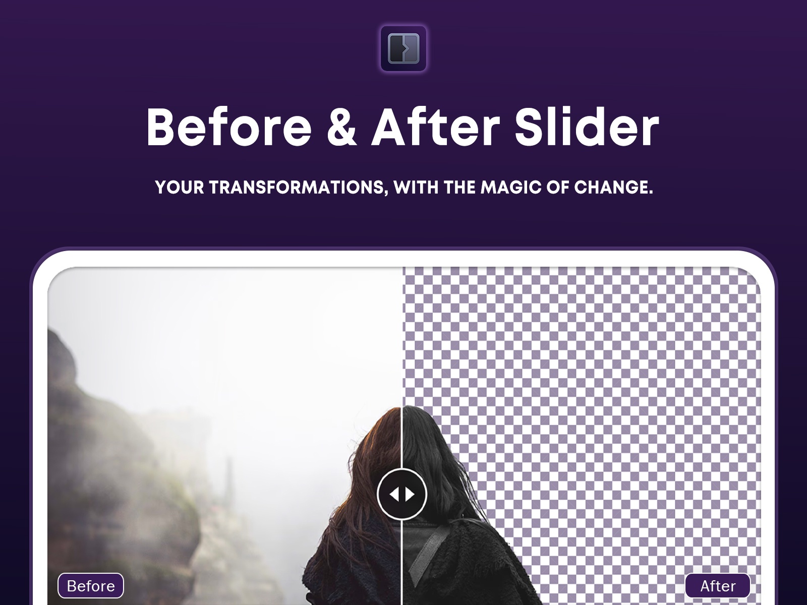 Thumbnail 1 for Before & After Slider, a Framer Marketplace template by Vanyadoing.