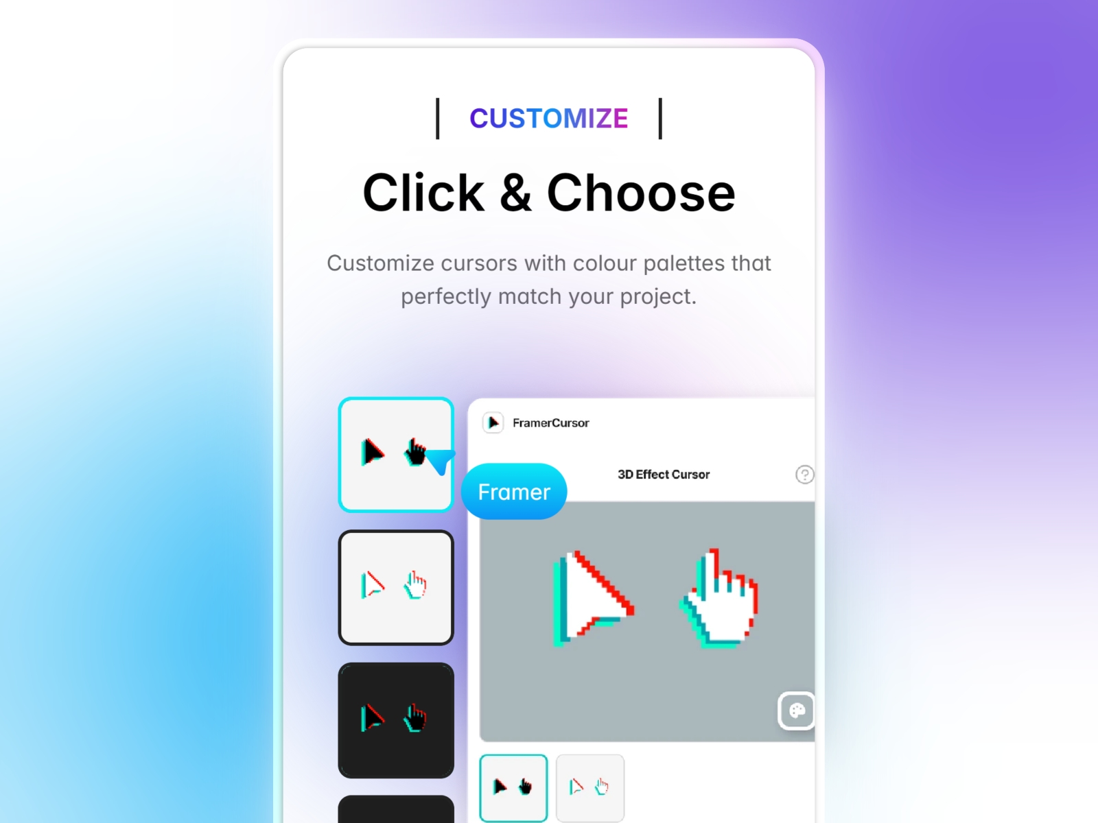 Thumbnail 2 for FramerCursor, a Framer Marketplace template by Wiretap Ventures.