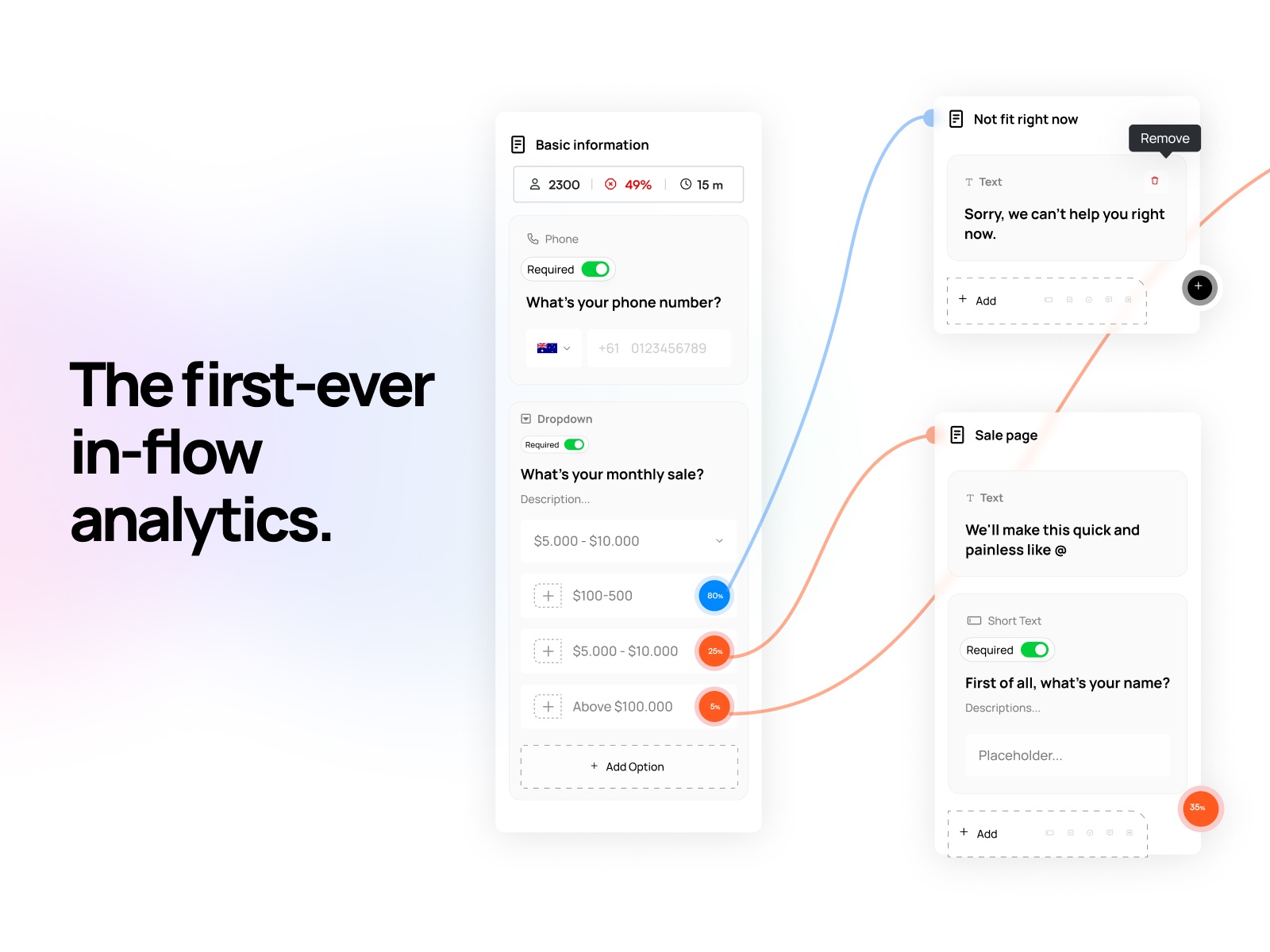 Screenshot 4 for Formflow, a Framer Marketplace plugin by Formflow.