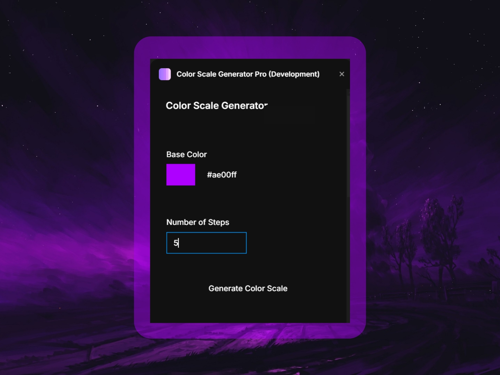 Thumbnail 1 for Color Scale Generator Pro, a Framer Marketplace plugin by Sadik Sajid.