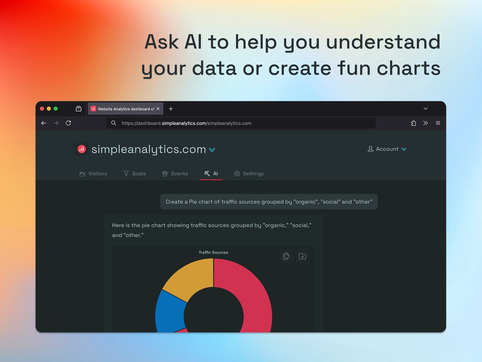 Screenshot 3 for Simple Analytics, a Framer Marketplace plugin by Simple Analytics.