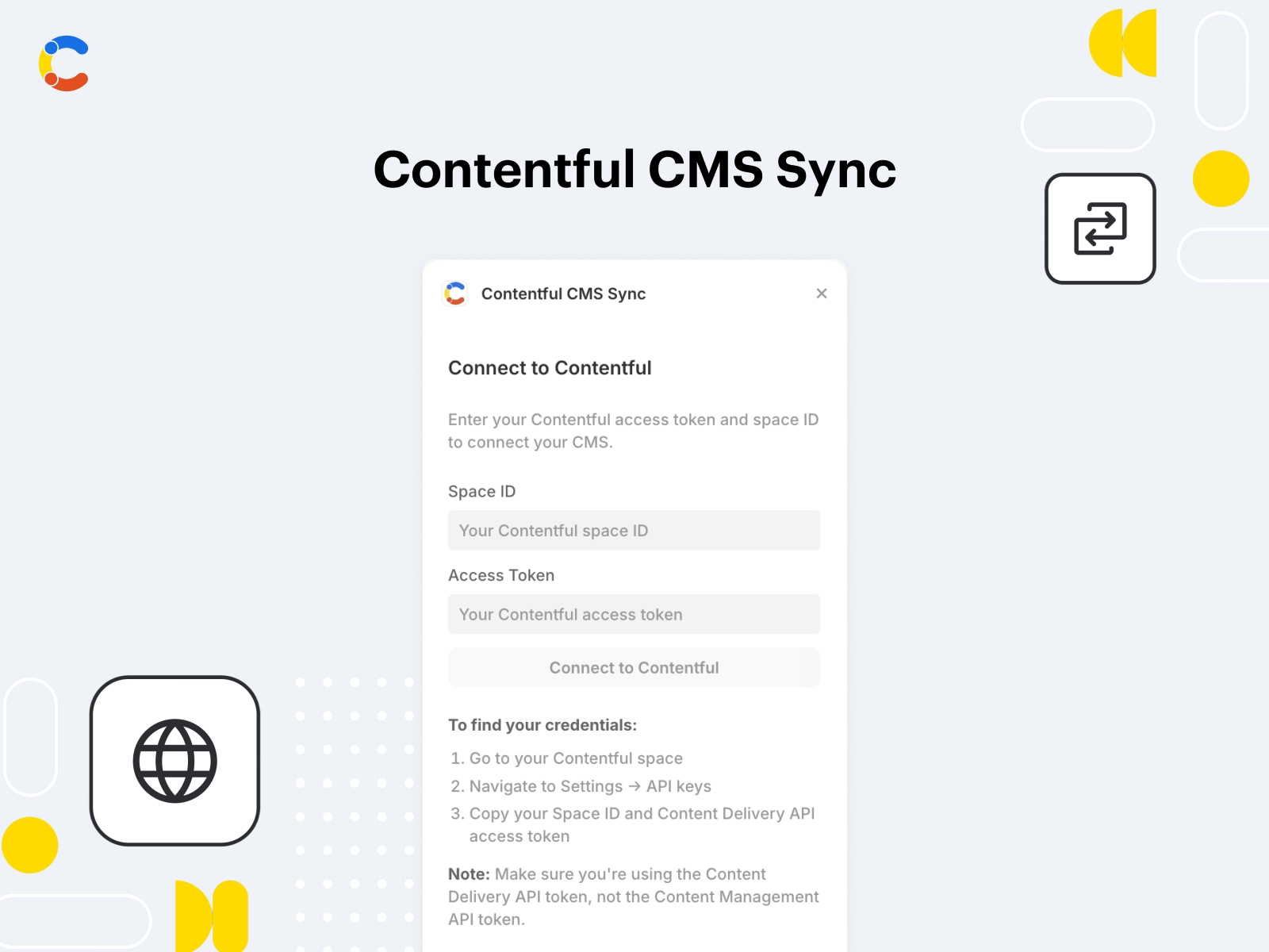 Thumbnail 1 for Contentful CMS Sync, a Framer Marketplace template by Push Refresh.