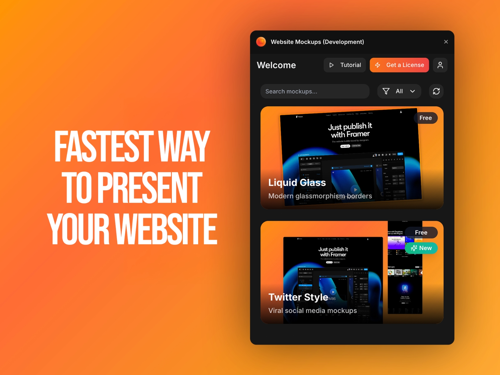 Thumbnail 1 for Website Mockups Pro, a Framer Marketplace template by Syed Saboor.