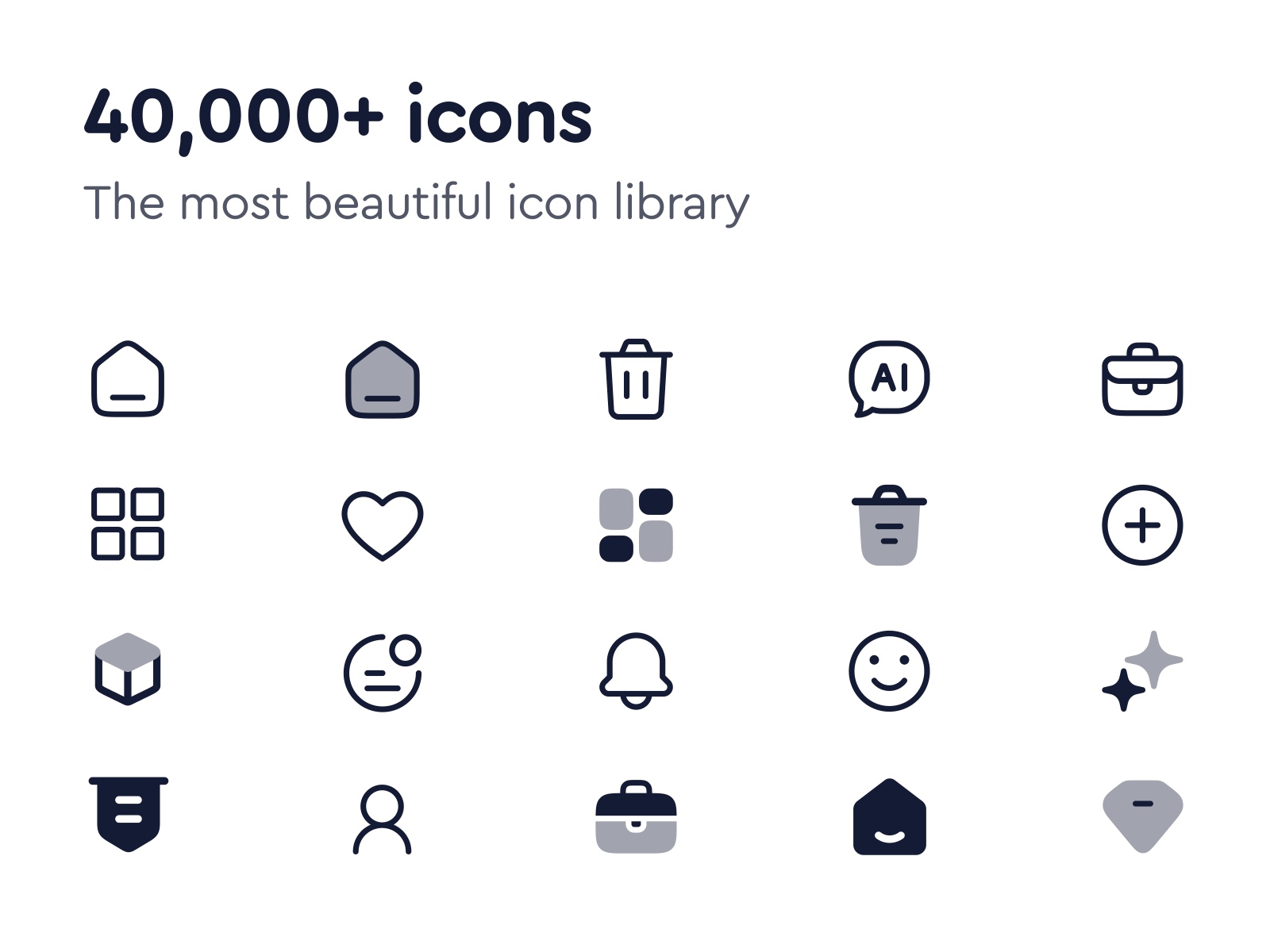 Thumbnail 1 for Hugeicons, a Framer Marketplace template by Hugeicons.
