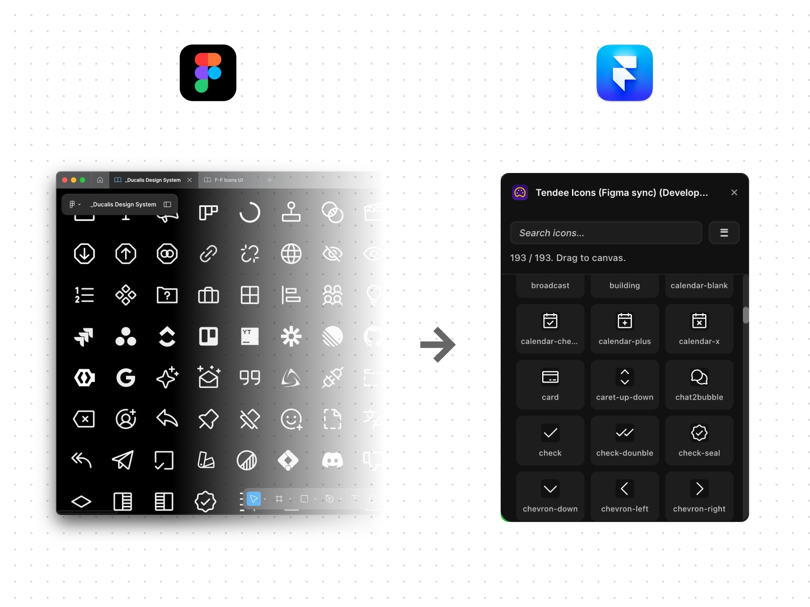 Thumbnail 1 for Tendee Icons - Figma Sync, a Framer Marketplace template by Vit Mee.