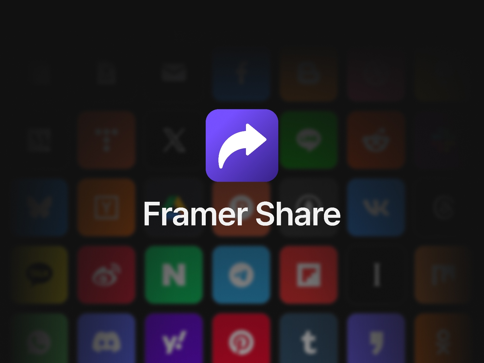 Thumbnail 2 for Framer Share, a Framer Marketplace template by Indie Runner.