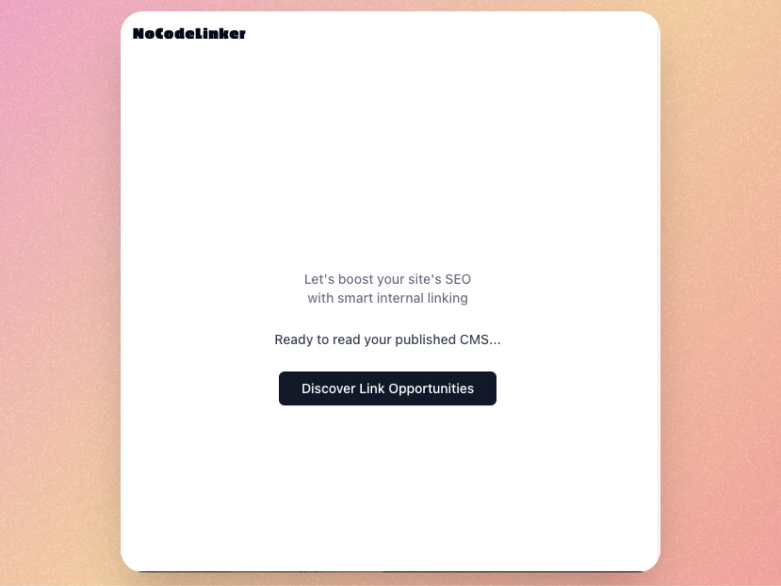 Thumbnail 2 for NoCodeLinker, a Framer Marketplace template by Giki Tech.