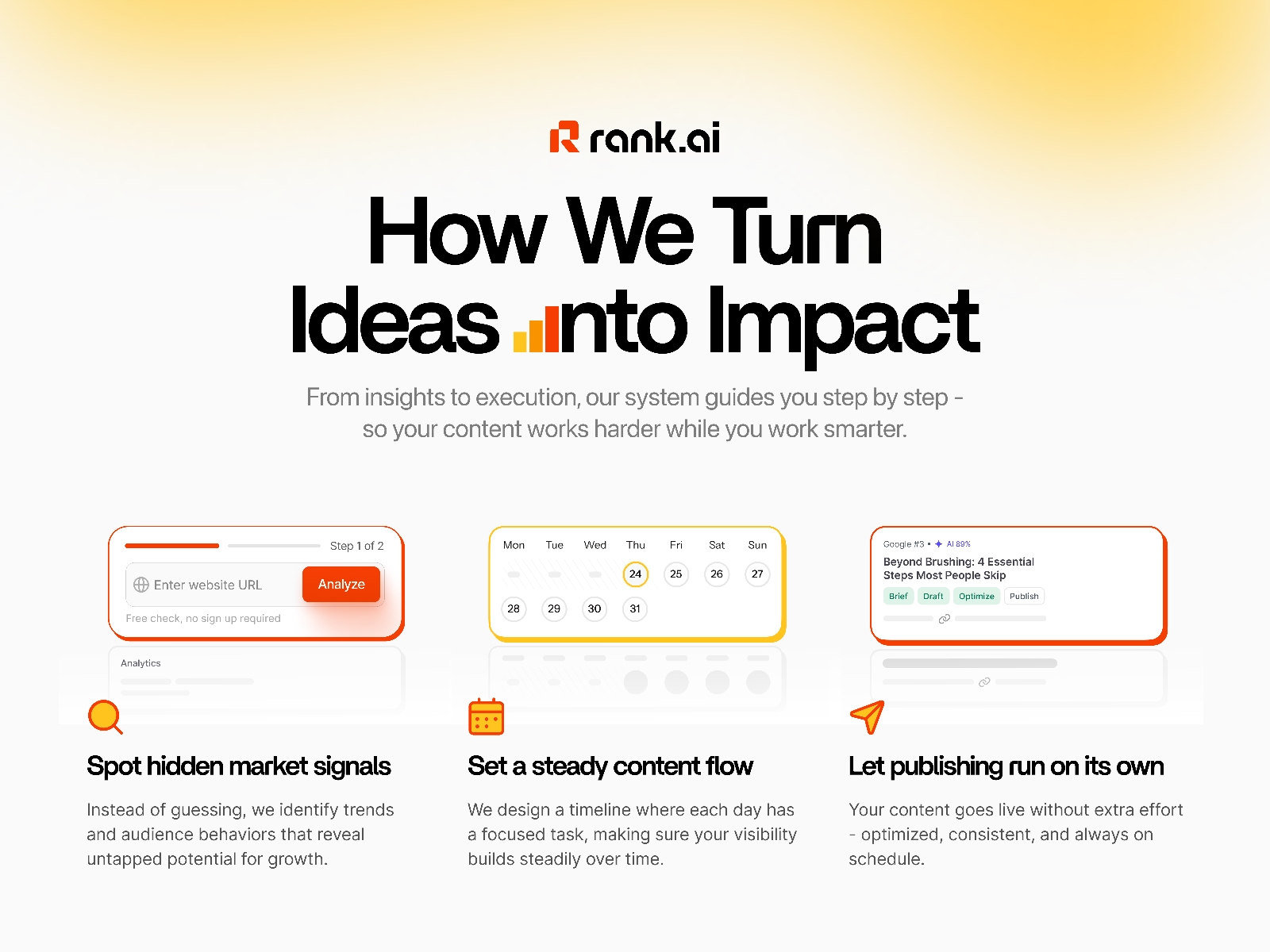 Screenshot 4 for Rank.ai - Rank higher with AI SEO, a Framer Marketplace plugin by Team Rank.ai.