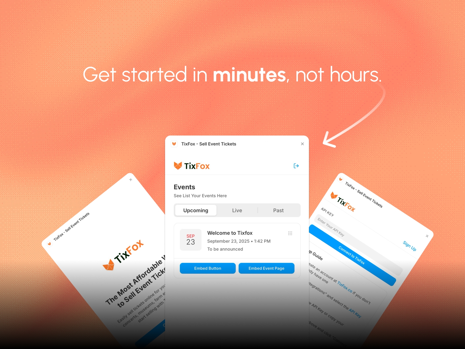 Thumbnail 2 for TixFox - Sell Event Tickets, a Framer Marketplace template by TixFox Team.