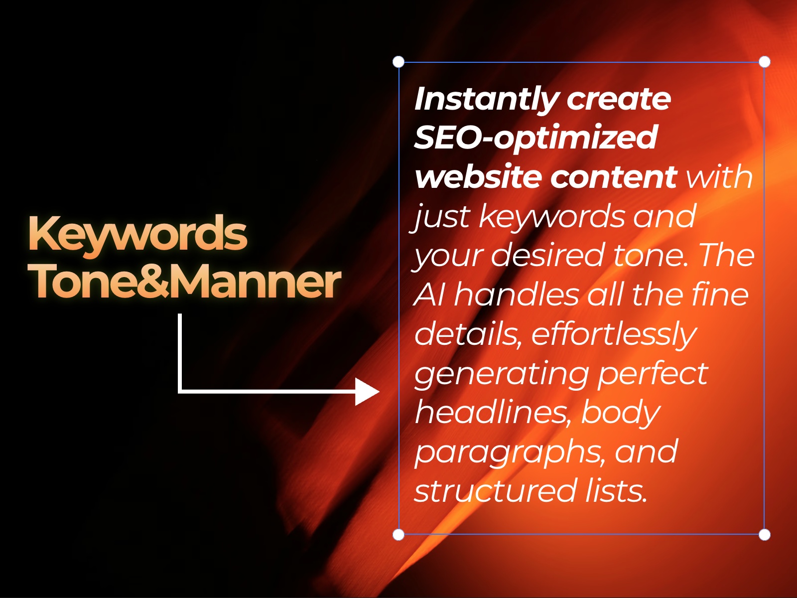 Thumbnail 2 for Omakase AI Writter, a Framer Marketplace template by Pitaly 8.