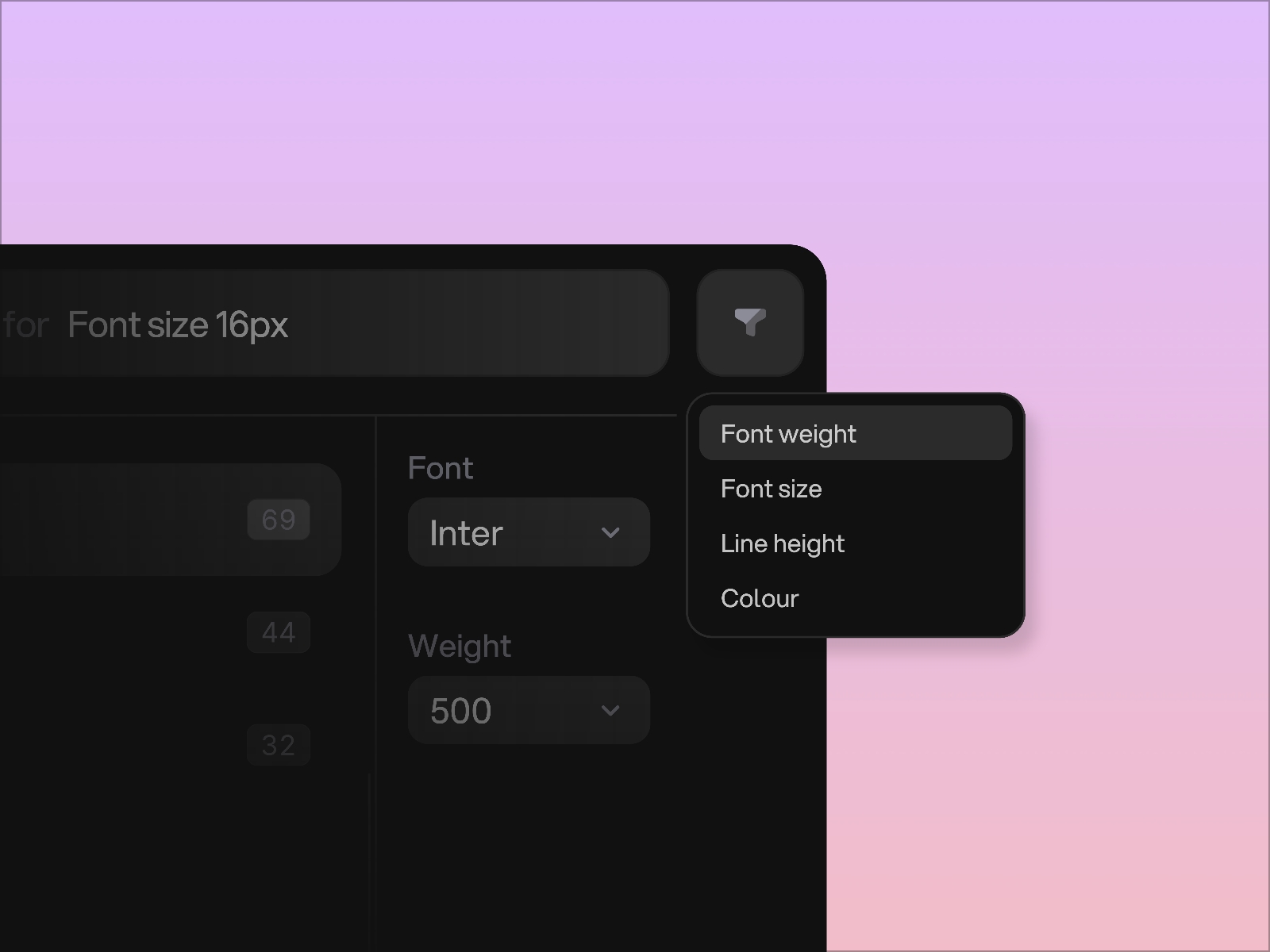 Screenshot 4 for Style Manager, a Framer Marketplace plugin by Framer Lists.