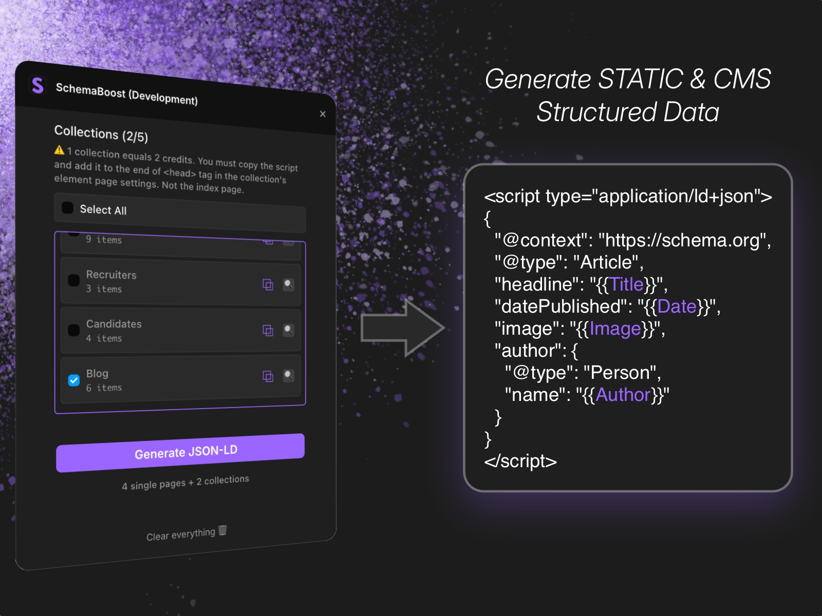 Thumbnail 2 for SchemaBoost, a Framer Marketplace template by Victor Goutay.