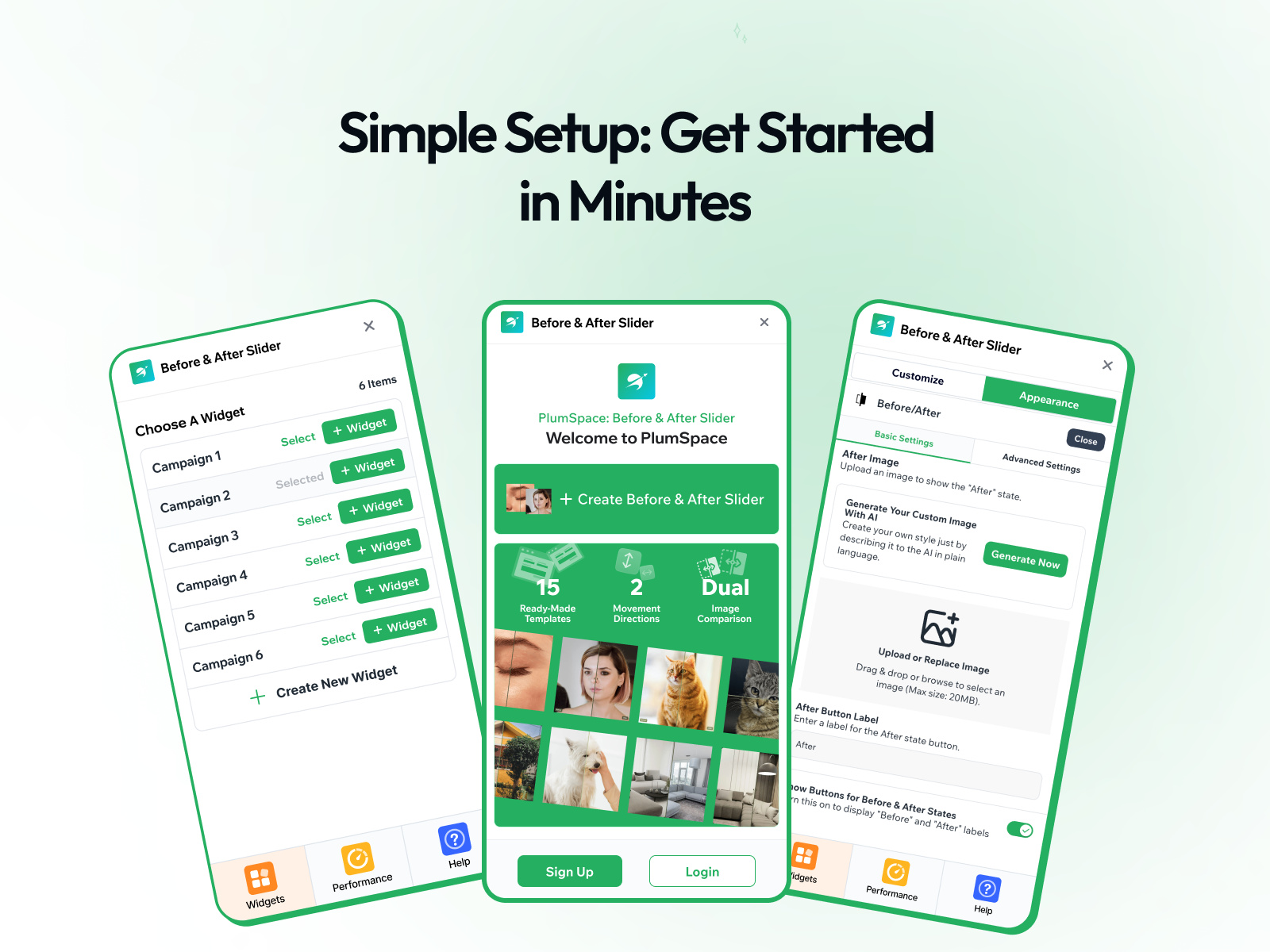 Screenshot 3 for PlumSpace: Before & After Slider, a Framer Marketplace plugin by PlumSpace.