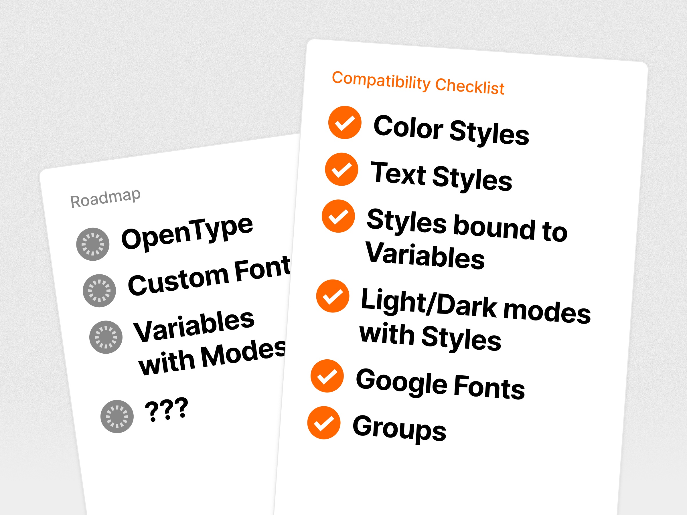 Screenshot 3 for Framer/Figma Sync, a Framer Marketplace plugin by Yann-Edern Gillet.