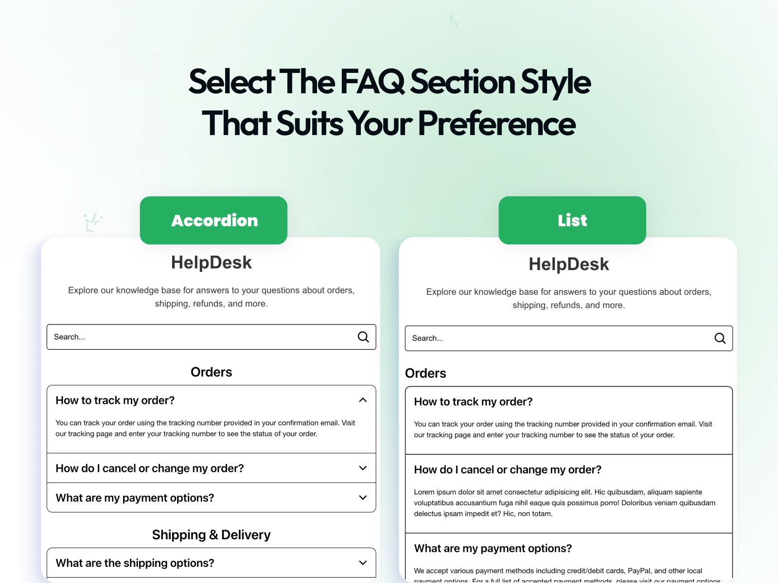 Screenshot 3 for PlumSpace: FAQ, a Framer Marketplace plugin by PlumSpace.