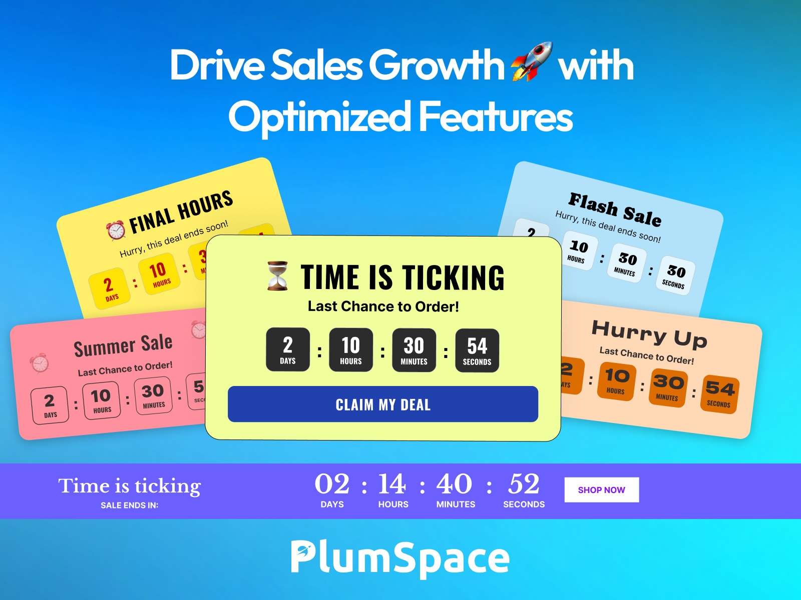 Screenshot 3 for PlumSpace: Countdown Timer, a Framer Marketplace plugin by PlumSpace.