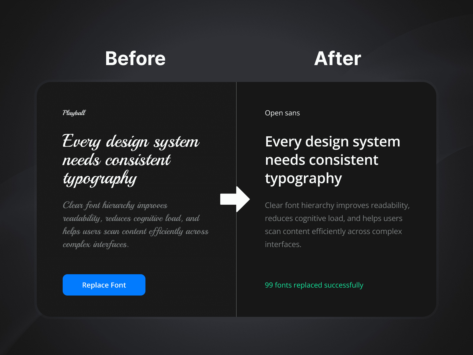 Thumbnail 2 for Fontwise, a Framer Marketplace template by Saeef.