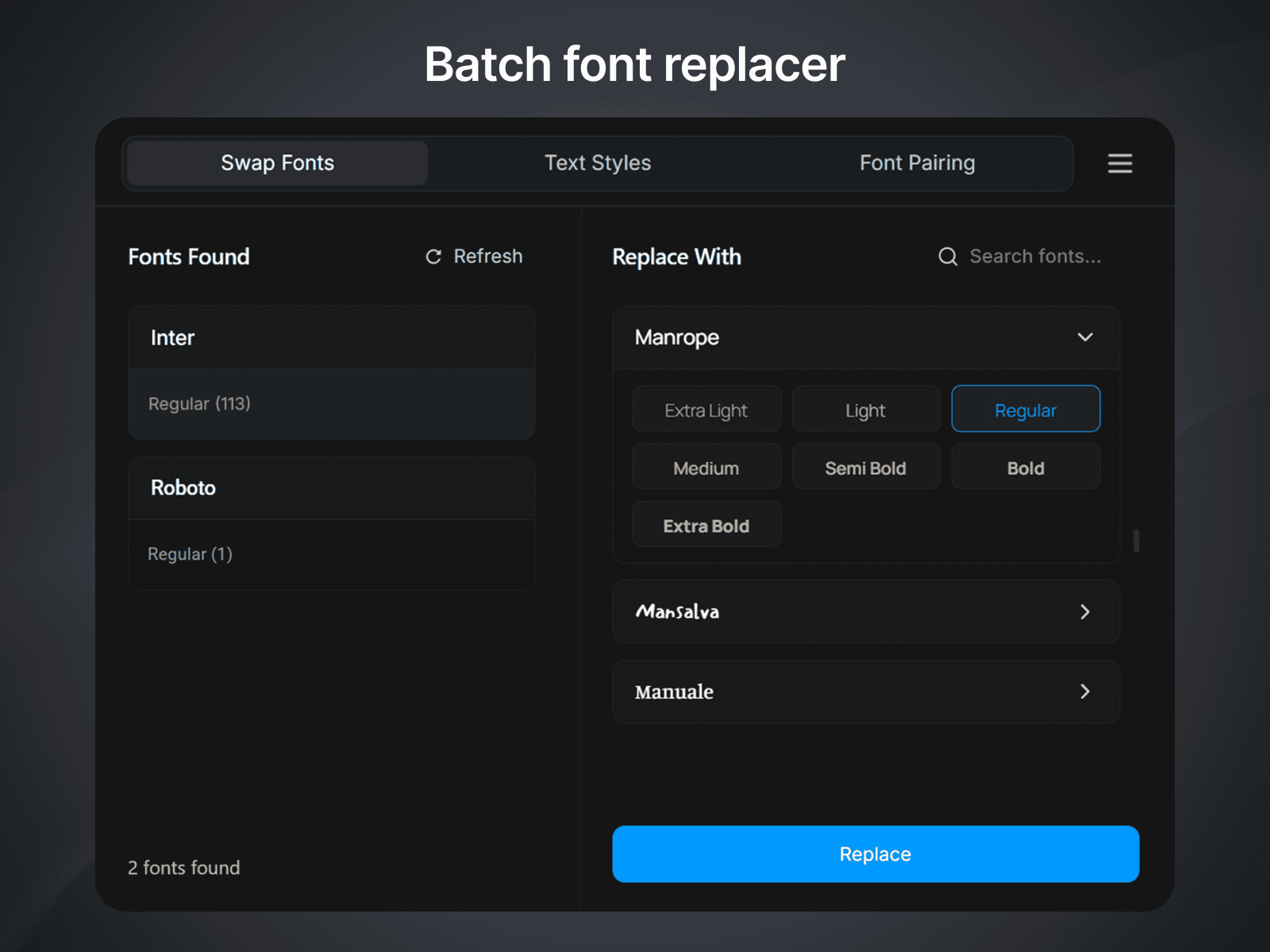 Thumbnail 2 for Fontwise, a Framer Marketplace template by Saeef.