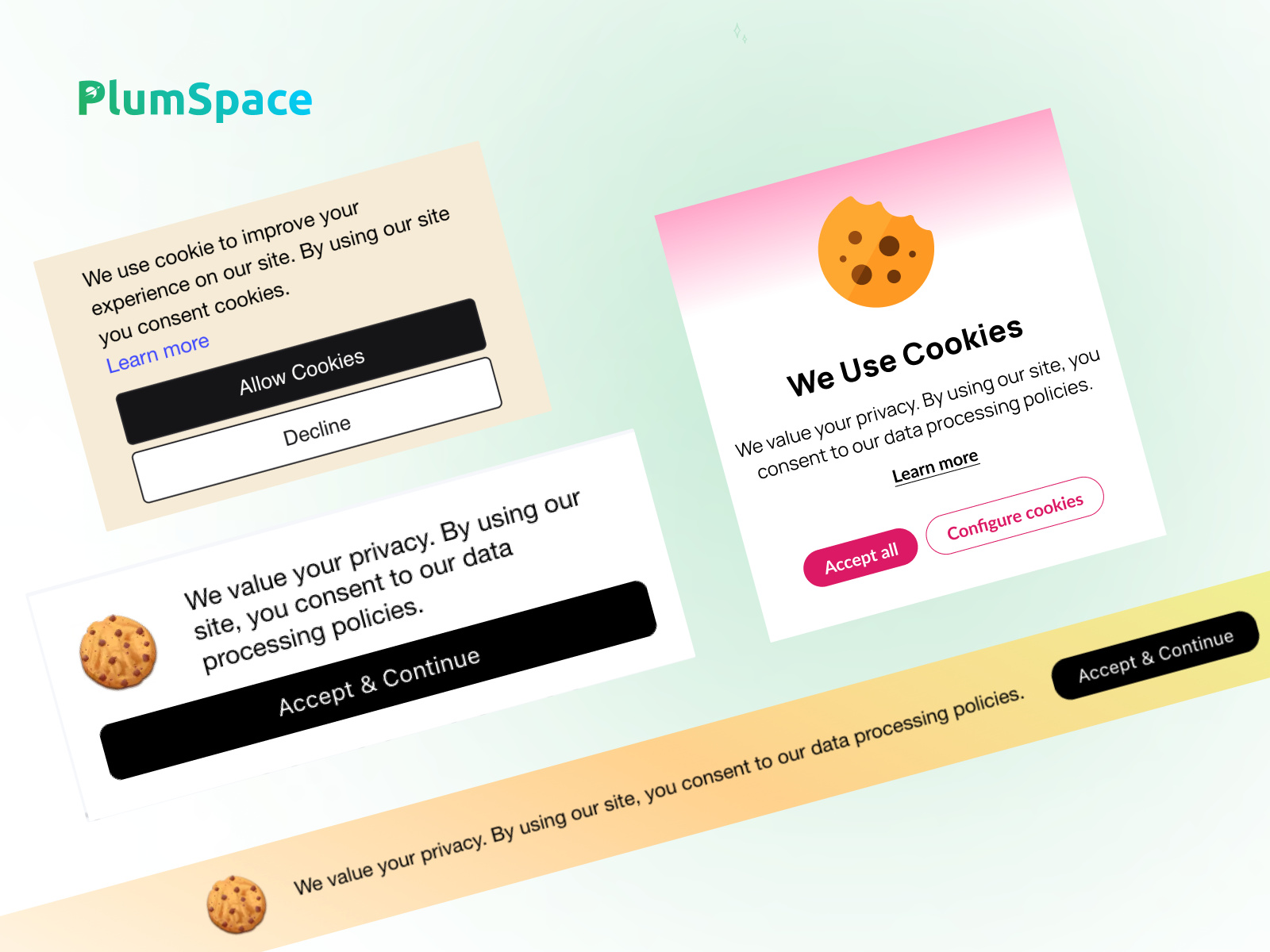 Thumbnail 1 for PlumSpace: GDPR, a Framer Marketplace template by PlumSpace.