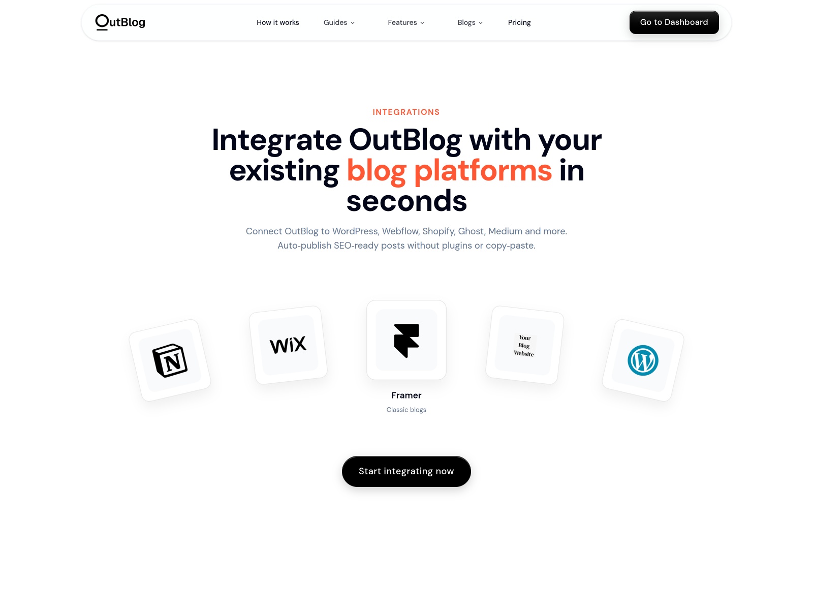 Screenshot 4 for Outblog-AI, a Framer Marketplace plugin by OutBlogAI Saas.