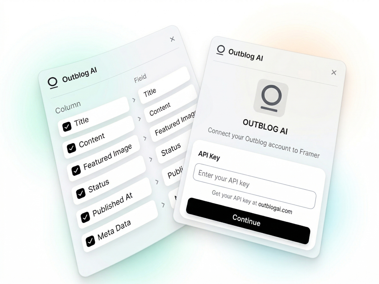 Thumbnail 1 for Outblog-AI, a Framer Marketplace template by OutBlogAI Saas.