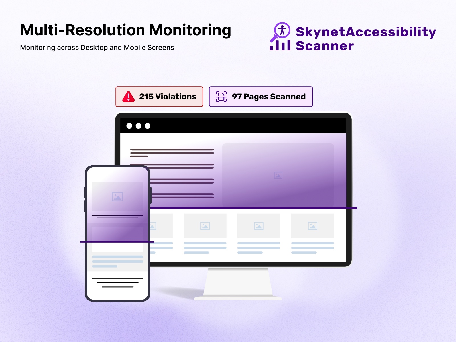 Screenshot 4 for SkynetAccessibility Scanner, a Framer Marketplace plugin by Skynet Technologies USA LLC.