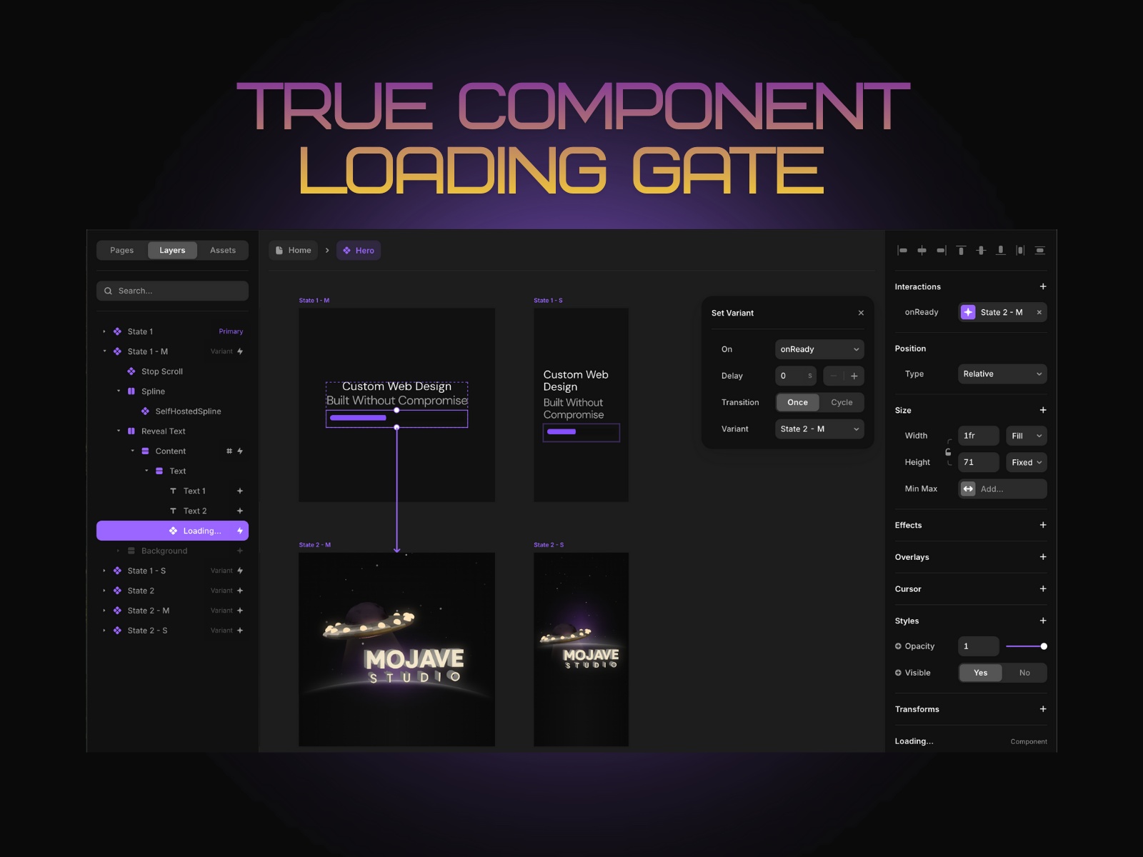 Thumbnail 2 for Loading…, a Framer Marketplace template by Mojave Studio.
