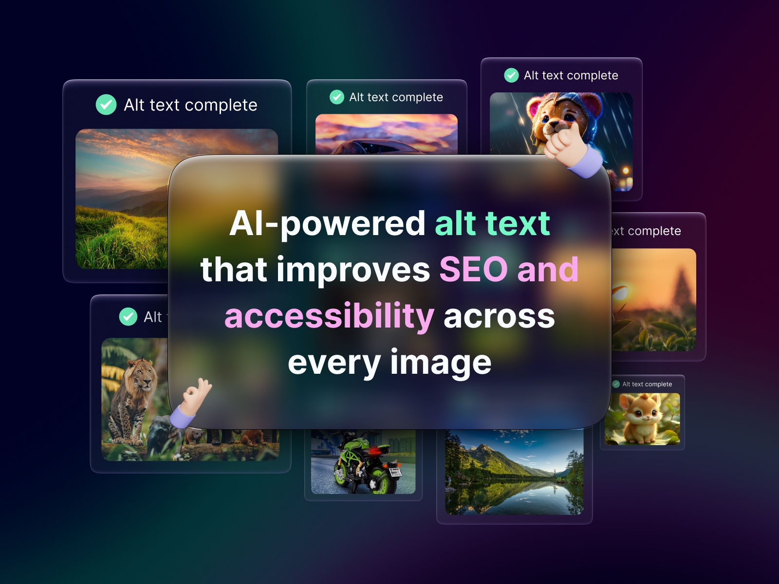Screenshot 4 for Auto Alt Text, a Framer Marketplace plugin by Framer Geeks.