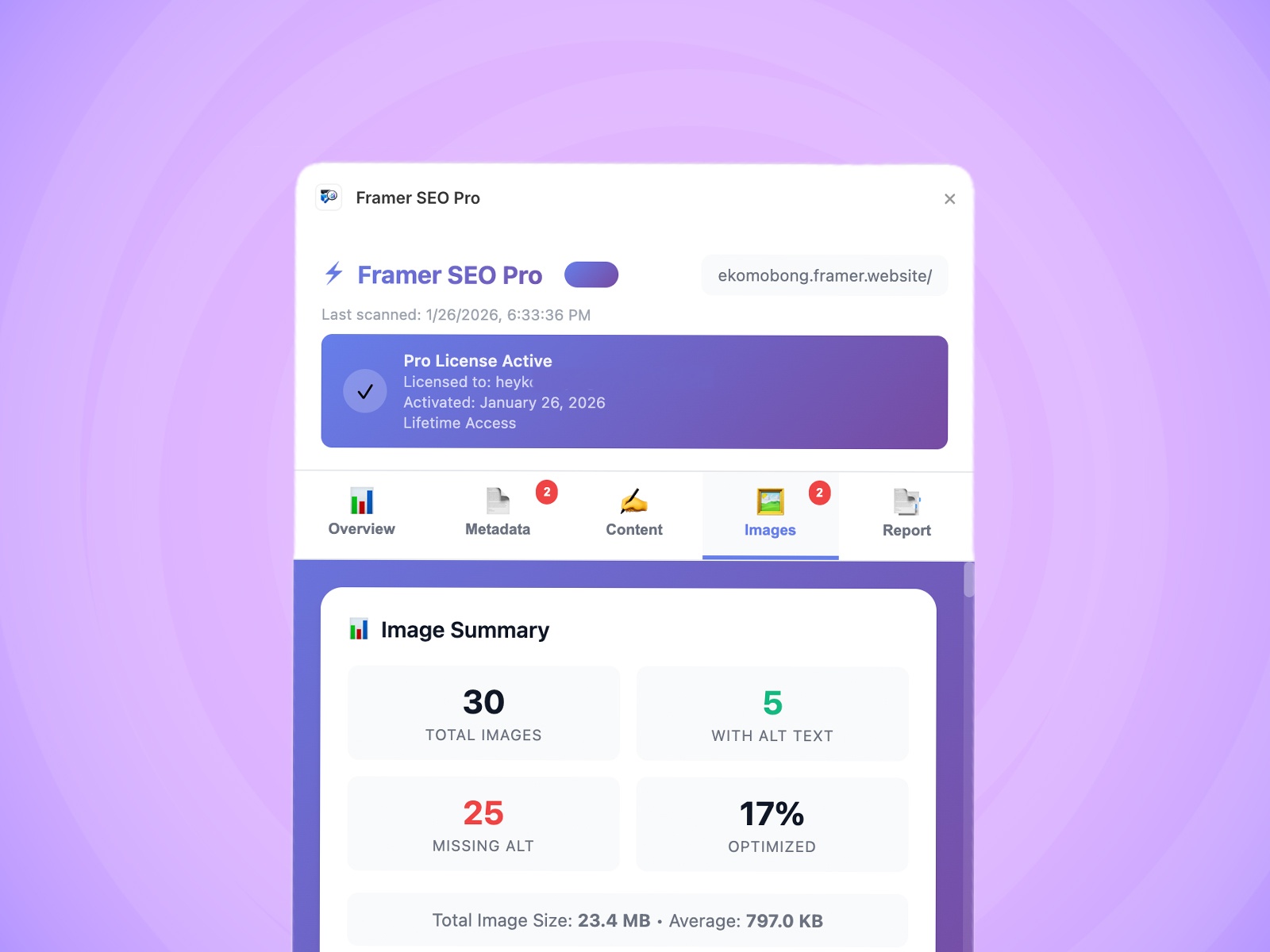 Thumbnail 2 for Framer SEO Pro, a Framer Marketplace template by Ekomobong Otu.